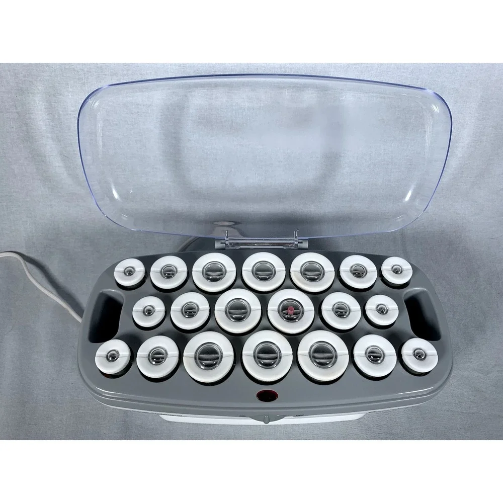 Jilbere Conair Professional Ceramic Porcelain Hot Rollers 20 Piece Tested
